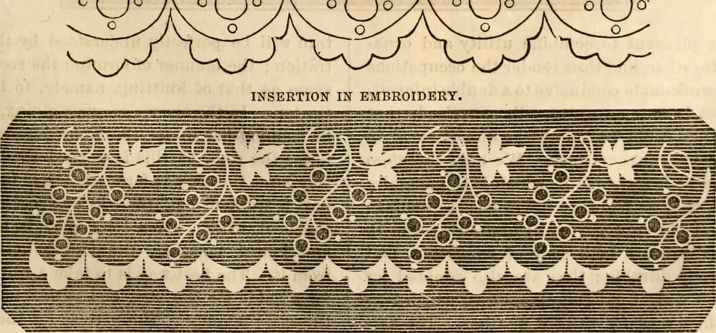An illustration from Godey's lady's book, 1840, leaf 82