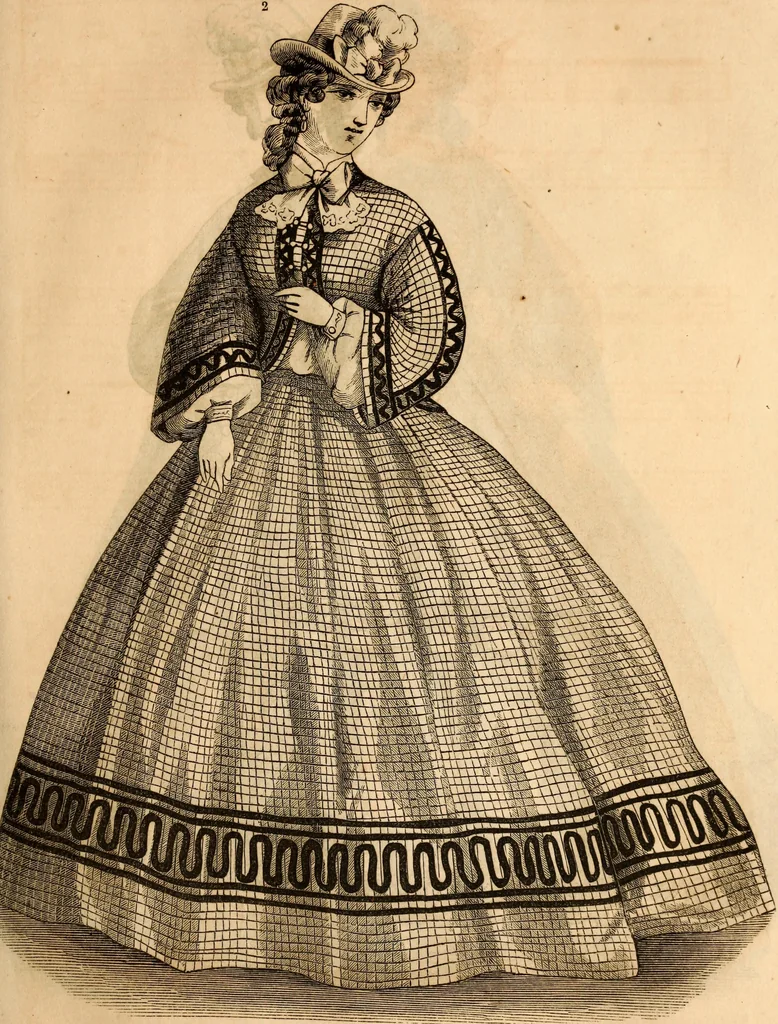 An illustration from Godey's lady's book, 1840, leaf 12