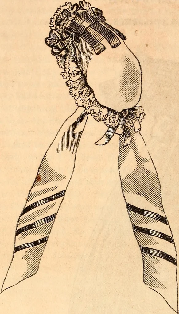 An illustration from Godey's lady's book, 1840, leaf 65