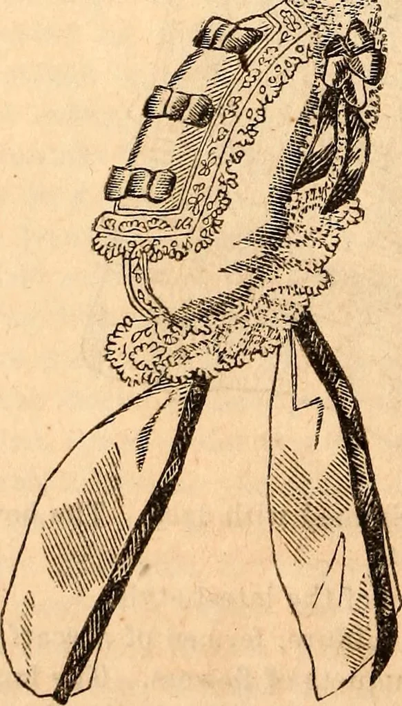 An illustration from Godey's lady's book, 1840, leaf 65
