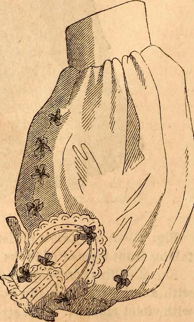 An illustration from Godey's lady's book, 1840, leaf 65