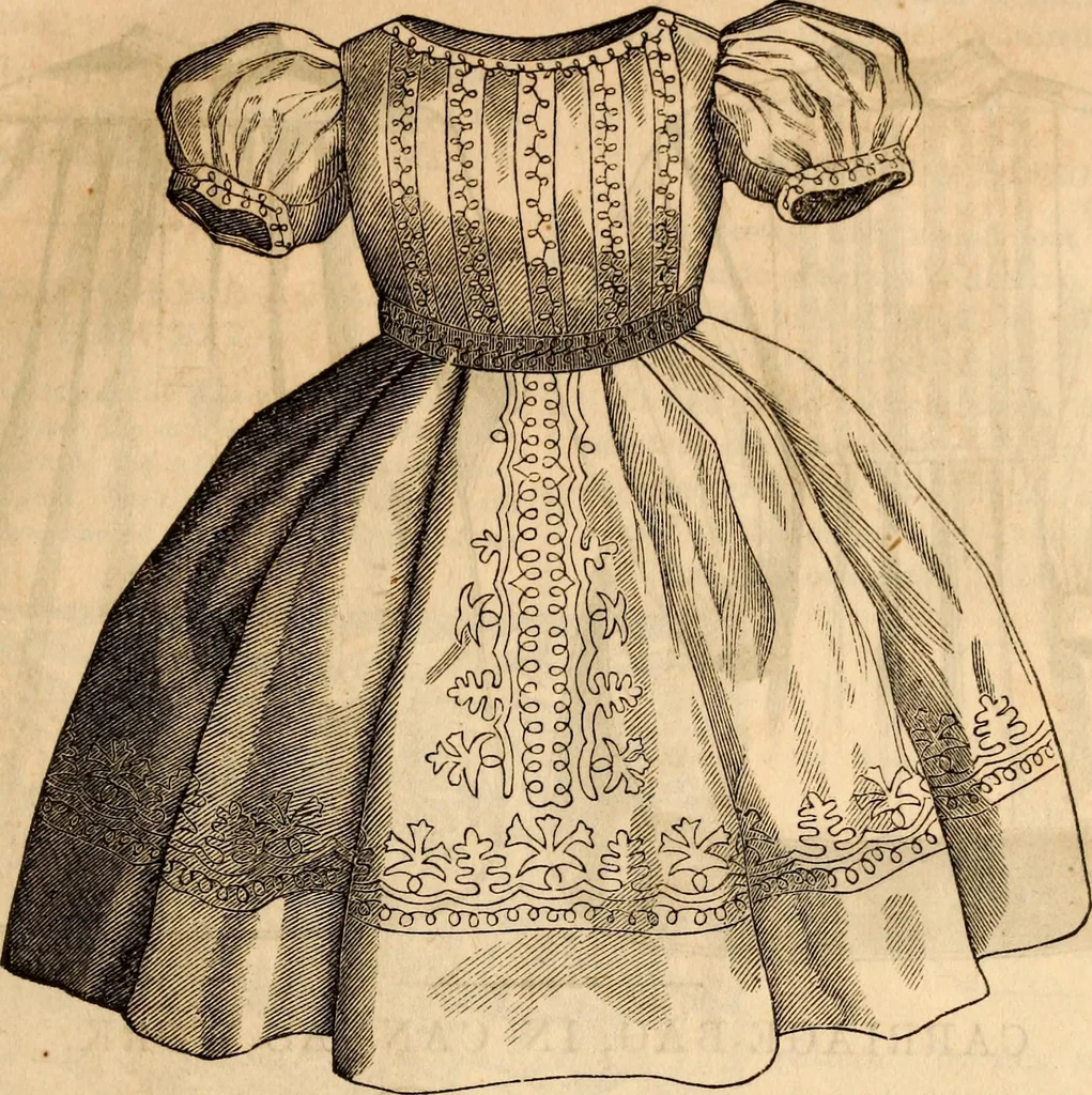 An illustration from Godey's lady's book, 1840, leaf 66