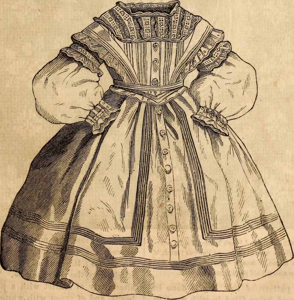 An illustration from Godey's lady's book, 1840, leaf 66