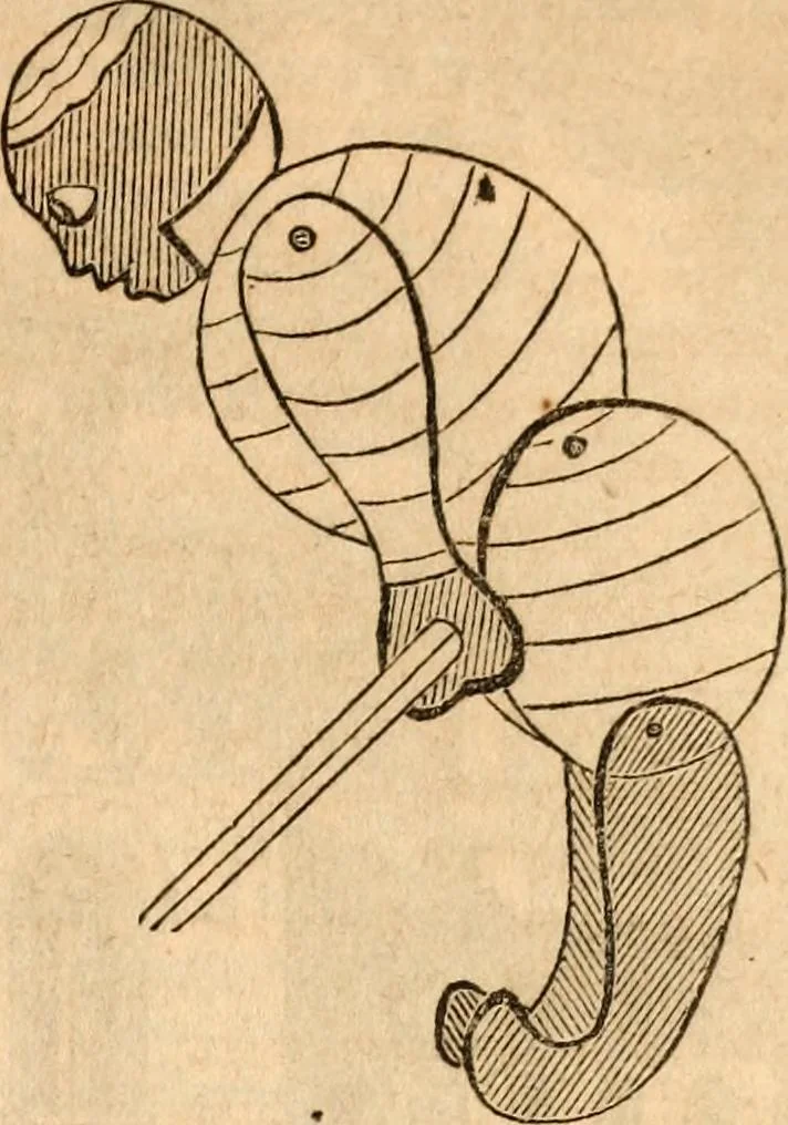 An illustration from Godey's lady's book, 1840, leaf 82