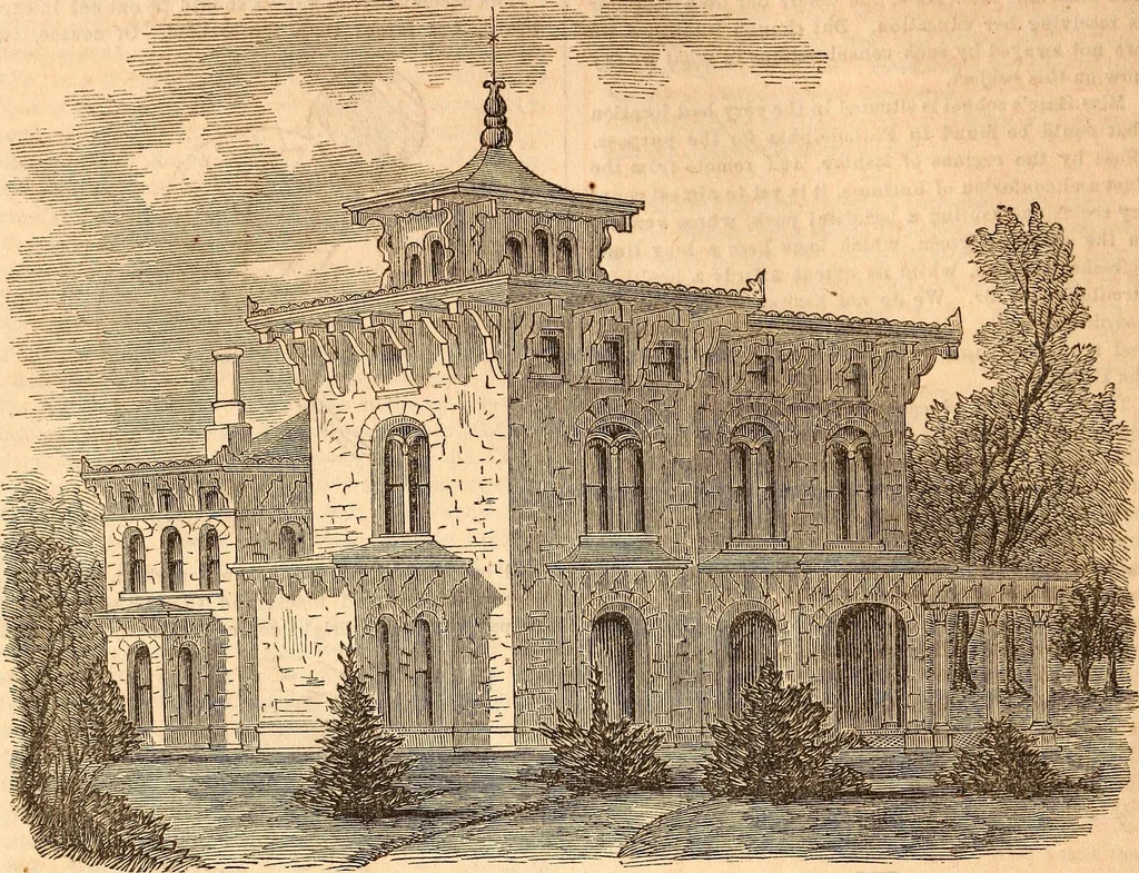 An illustration from Godey's lady's book, 1840, leaf 83