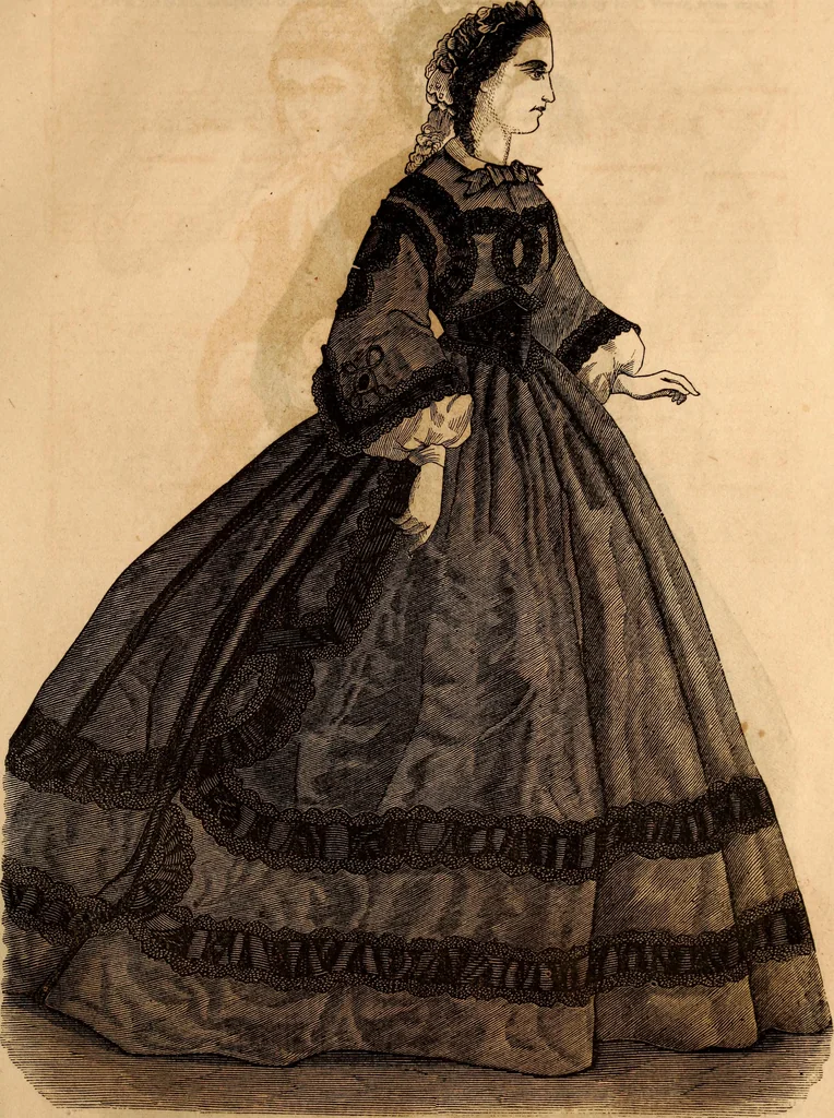 An illustration from Godey's lady's book, 1840, leaf 12