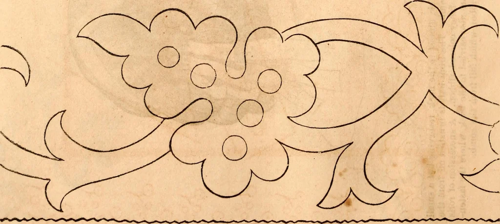 An illustration from Godey's lady's book, 1840, leaf 17