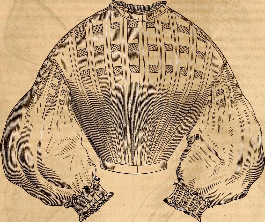 An illustration from Godey's lady's book, 1840, leaf 66