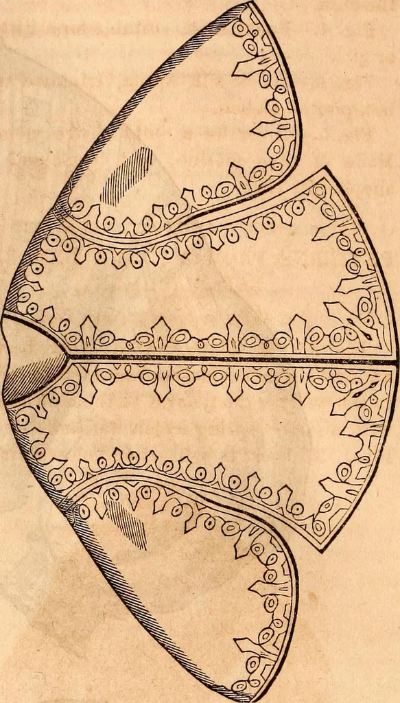 An illustration from Godey's lady's book, 1840, leaf 67