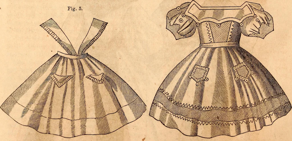 An illustration from Godey's lady's book, 1840, leaf 67