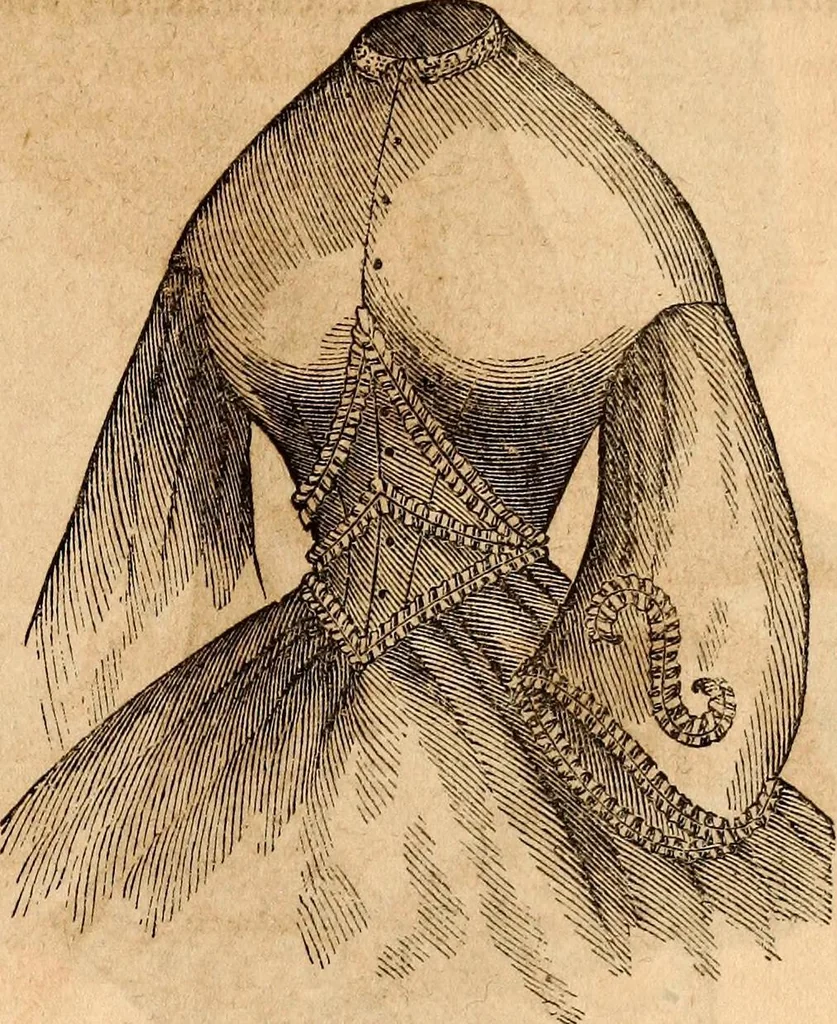 An illustration from Godey's lady's book, 1840, leaf 68