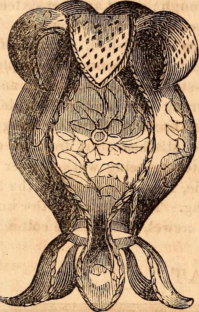 An illustration from Godey's lady's book, 1840, leaf 73