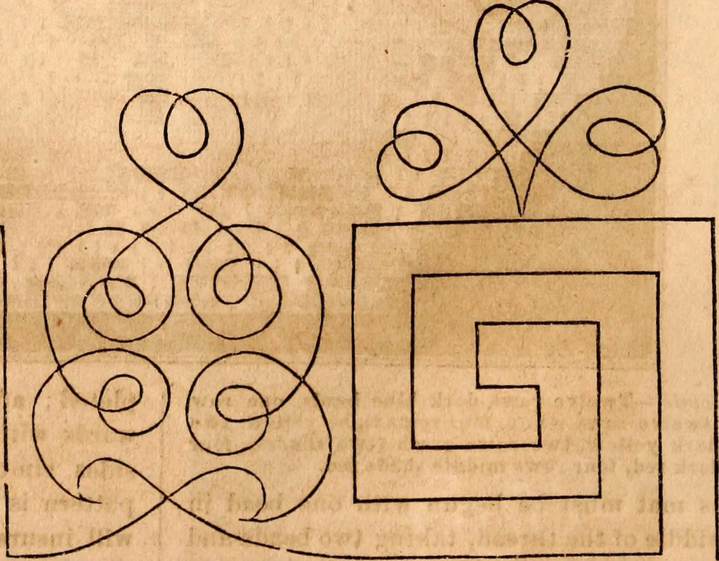 An illustration from Godey's lady's book, 1840, leaf 73