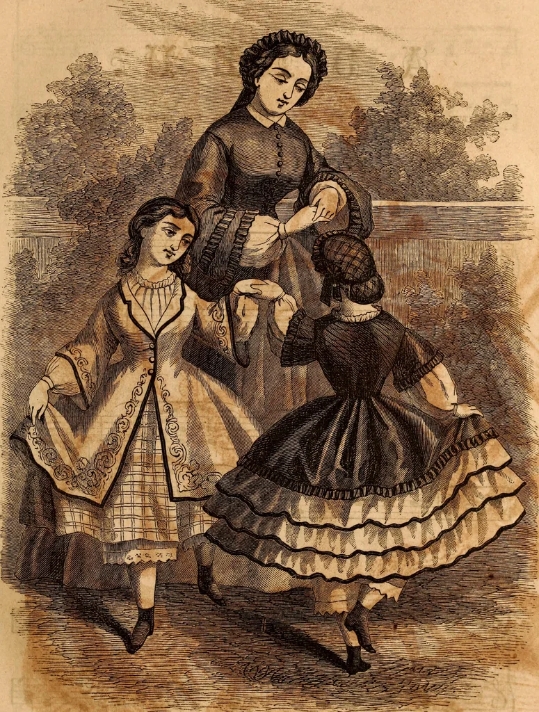 An illustration from Godey's lady's book, 1840, leaf 8