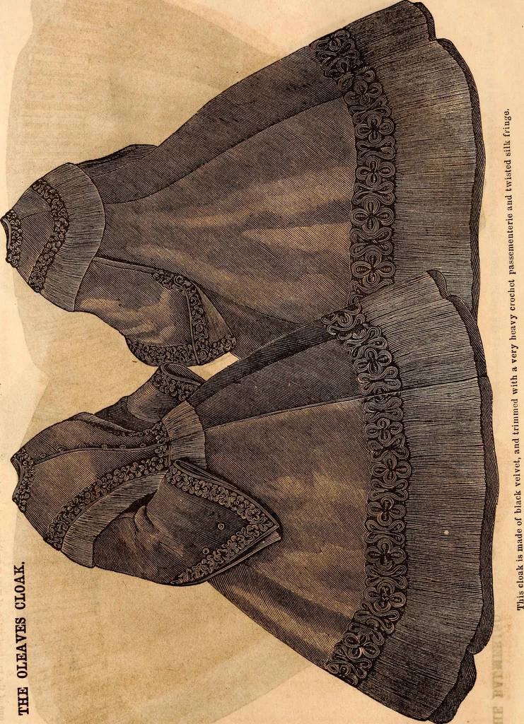 An illustration from Godey's lady's book, 1840, leaf 15