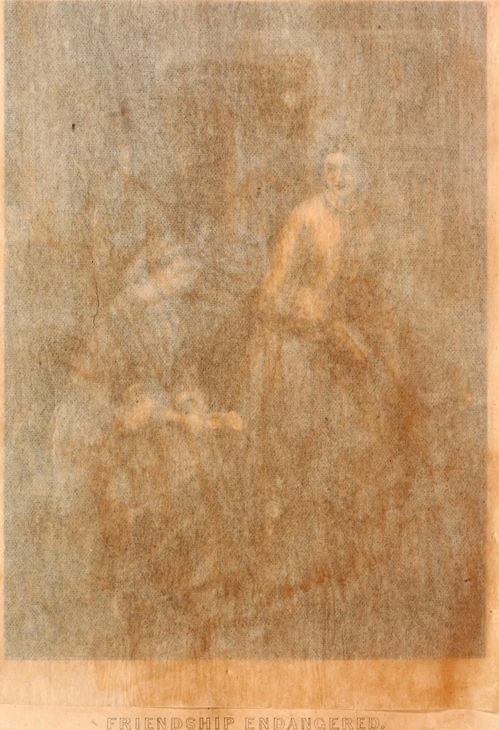 An illustration from Godey's lady's book, 1840, leaf 7