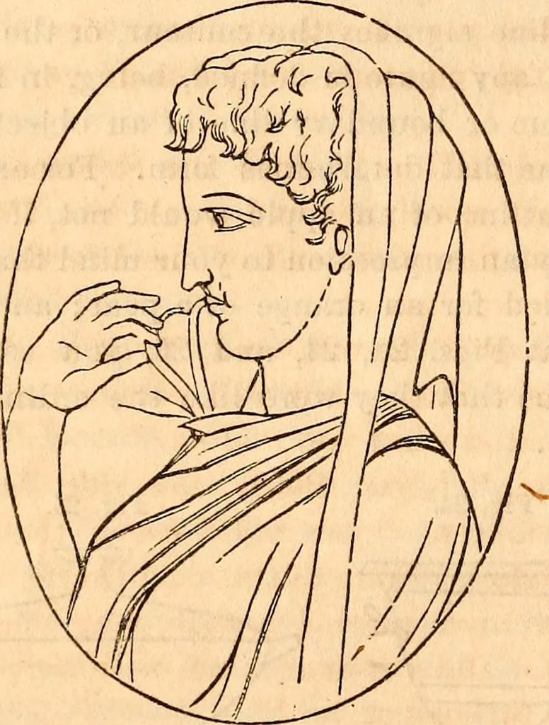 An illustration from Godey's lady's book, 1840, leaf 71