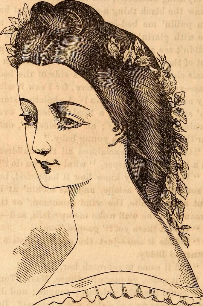 An illustration from Godey's lady's book, 1840, leaf 75