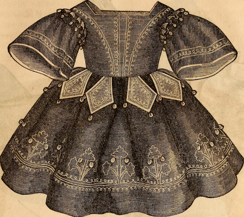 An illustration from Godey's lady's book, 1840, leaf 76