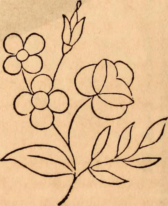 An illustration from Godey's lady's book, 1840, leaf 79