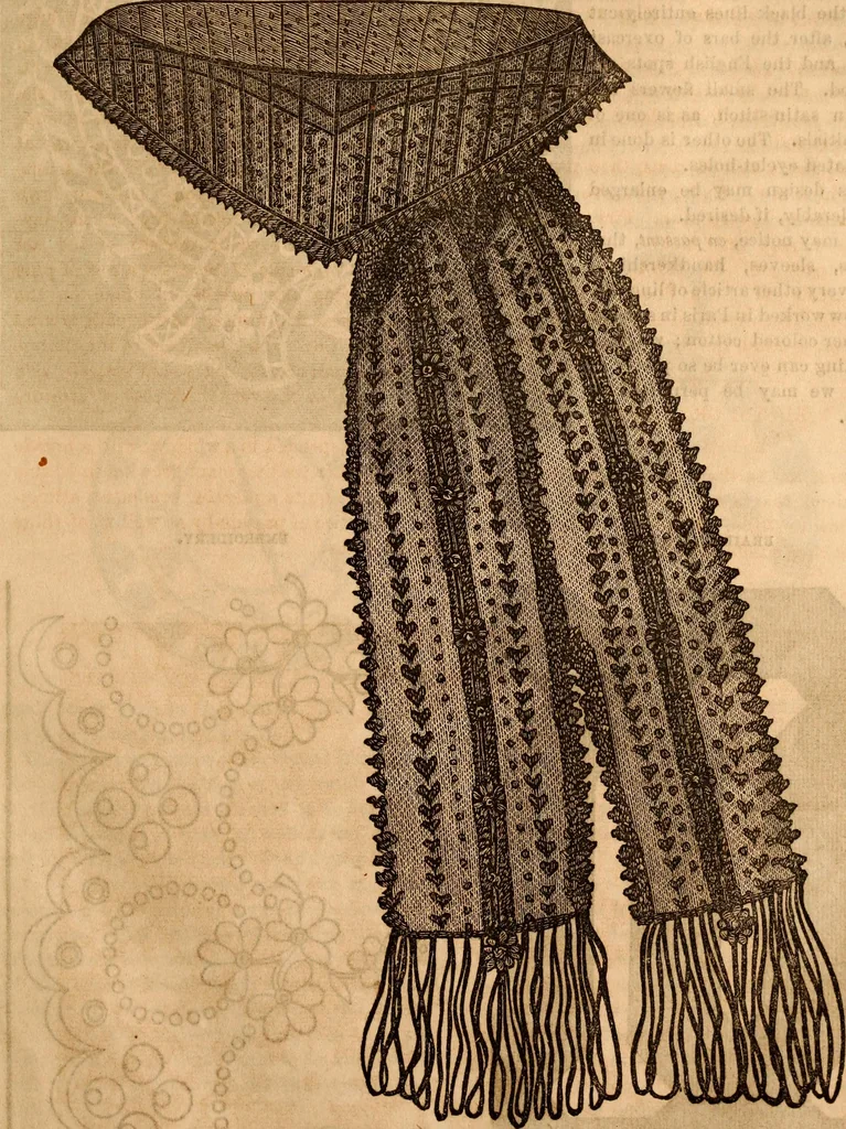 An illustration from Godey's lady's book, 1840, leaf 82