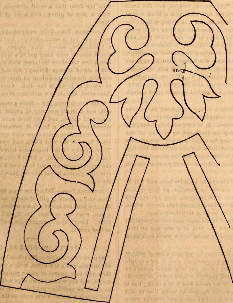 An illustration from Godey's lady's book, 1840, leaf 86