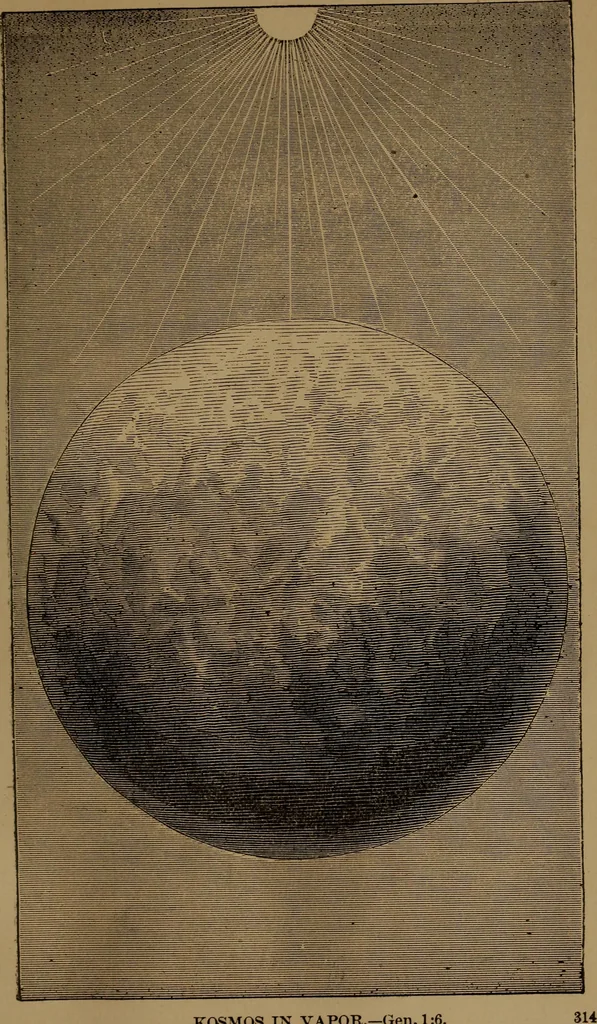 An illustration from God in nature and revelation, 1875, leaf 401