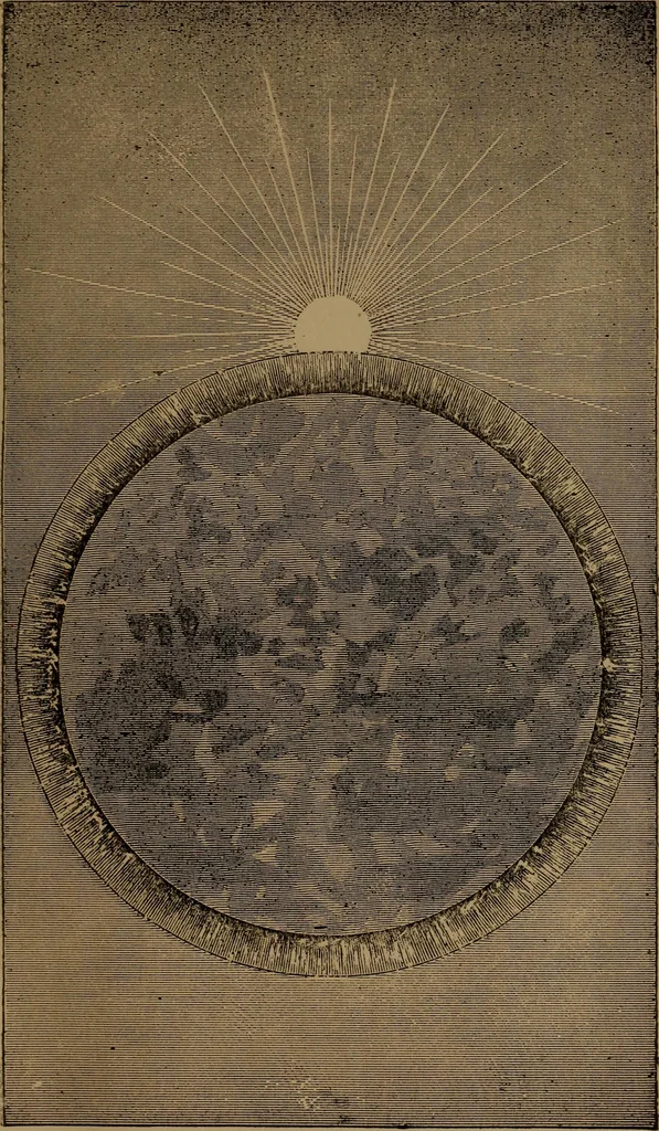 An illustration from God in nature and revelation, 1875, leaf 409
