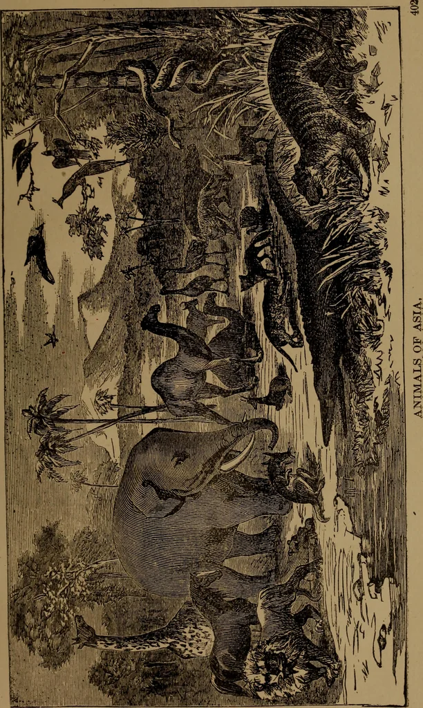 An illustration from God in nature and revelation, 1875, leaf 449