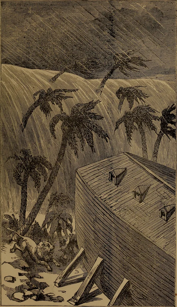An illustration from God in nature and revelation, 1875, leaf 457