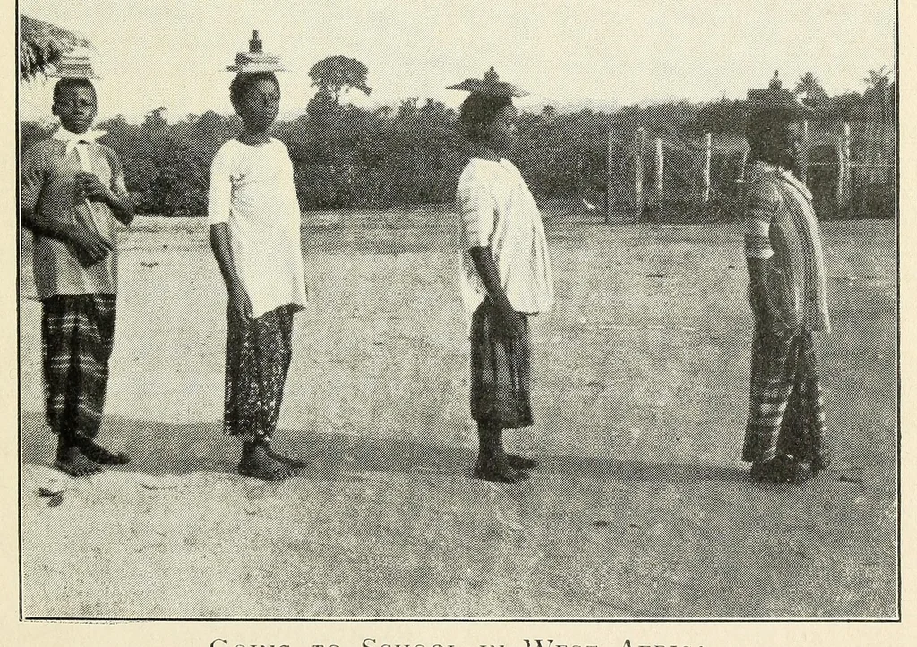 An illustration from God's black diamonds ; chats with boys and girls about their dusky kinsfolk in Africa, 1919, leaf 115