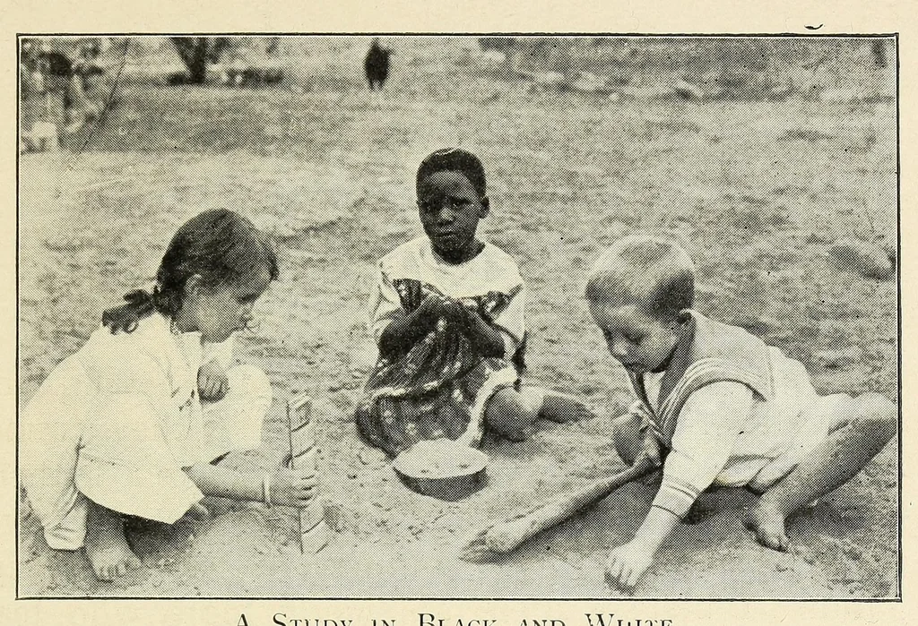 An illustration from God's black diamonds ; chats with boys and girls about their dusky kinsfolk in Africa, 1919, leaf 61
