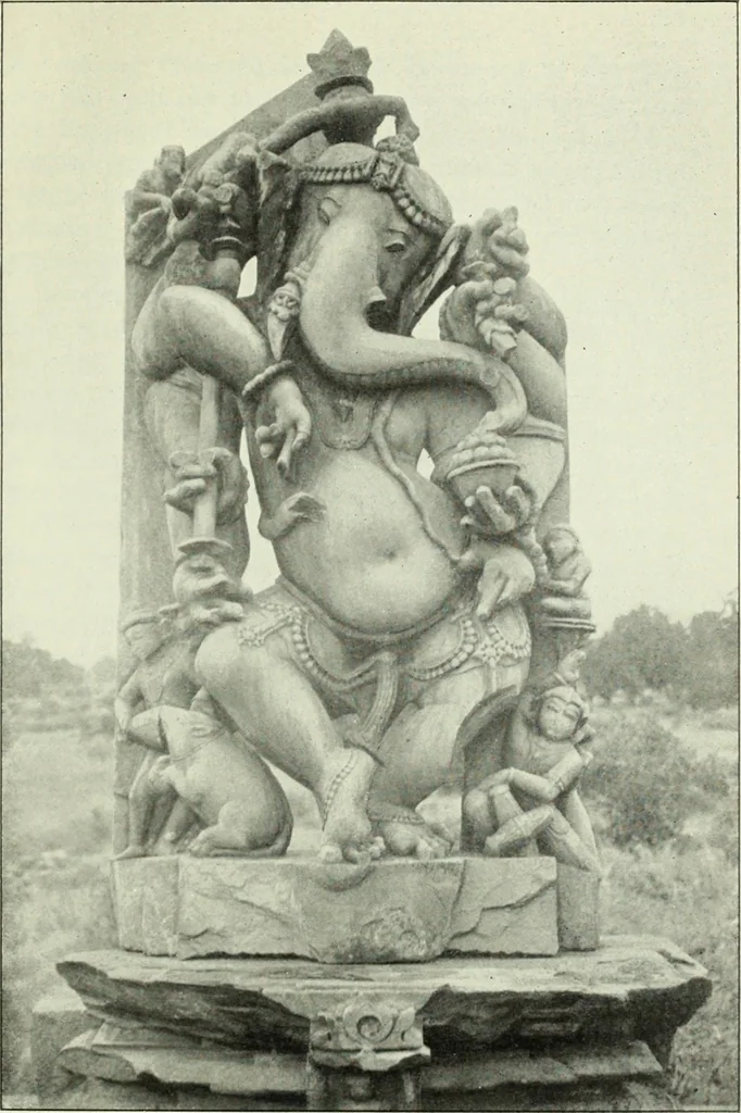 An illustration from Gods and devils of mankind : the whole dark picture strikingly contrasted with the beauty and purity of revealed religion / by Frank S. Dobbins ; assisted by Hon. S. Wells Williams, 1897, leaf 108