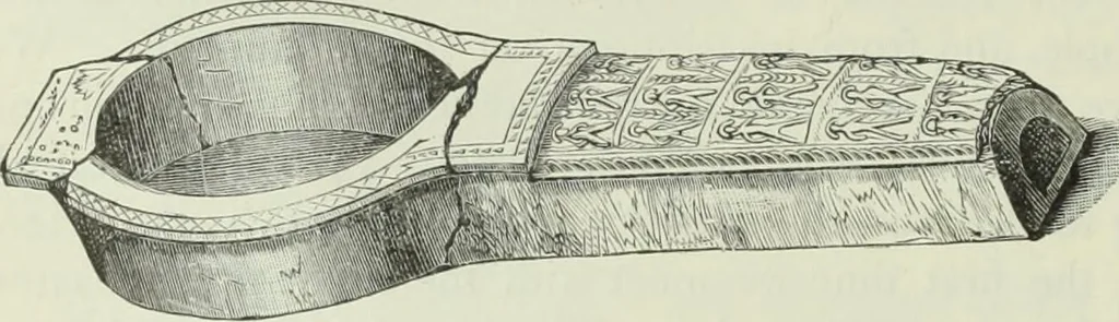 An illustration from Gods and devils of mankind : the whole dark picture strikingly contrasted with the beauty and purity of revealed religion / by Frank S. Dobbins ; assisted by Hon. S. Wells Williams, 1897, leaf 121