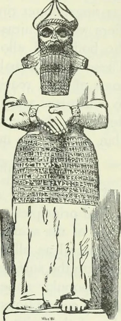 An illustration from Gods and devils of mankind : the whole dark picture strikingly contrasted with the beauty and purity of revealed religion / by Frank S. Dobbins ; assisted by Hon. S. Wells Williams, 1897, leaf 124