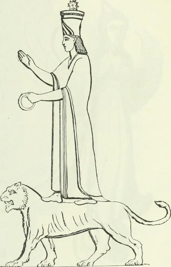 An illustration from Gods and devils of mankind : the whole dark picture strikingly contrasted with the beauty and purity of revealed religion / by Frank S. Dobbins ; assisted by Hon. S. Wells Williams, 1897, leaf 140