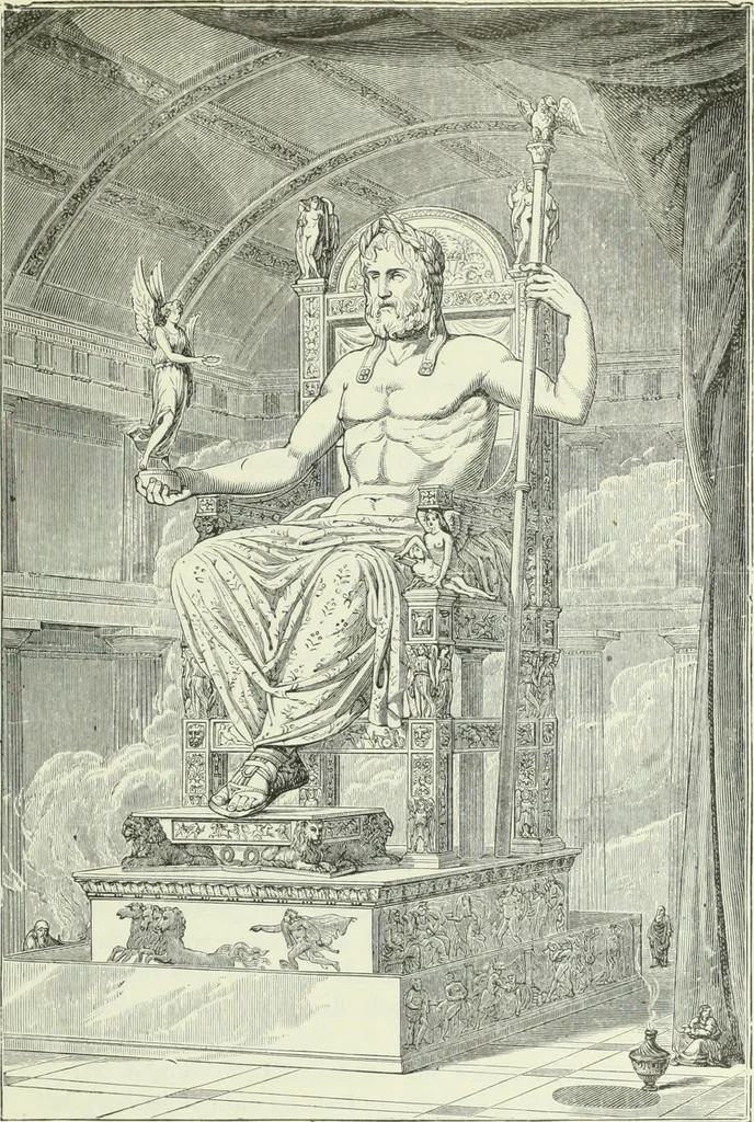 An illustration from Gods and devils of mankind : the whole dark picture strikingly contrasted with the beauty and purity of revealed religion / by Frank S. Dobbins ; assisted by Hon. S. Wells Williams, 1897, leaf 166