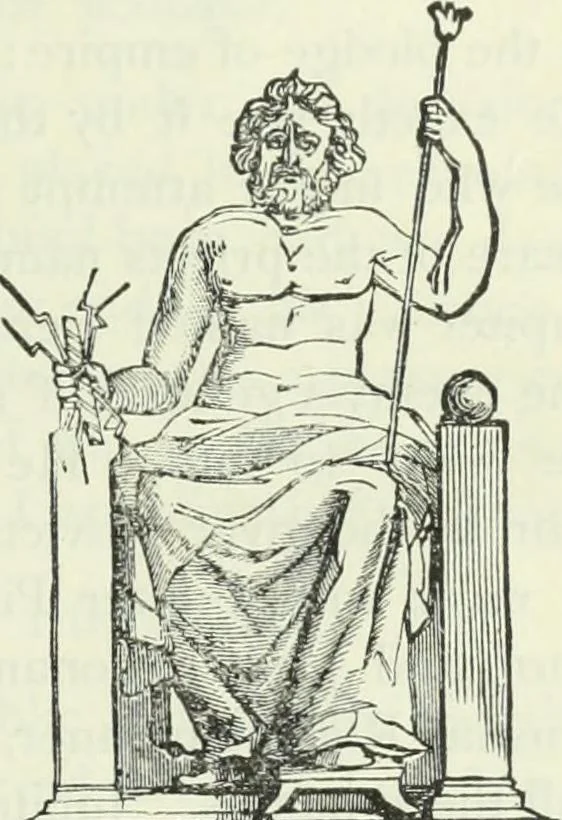 An illustration from Gods and devils of mankind : the whole dark picture strikingly contrasted with the beauty and purity of revealed religion / by Frank S. Dobbins ; assisted by Hon. S. Wells Williams, 1897, leaf 178