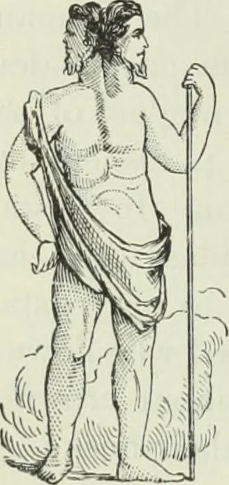 An illustration from Gods and devils of mankind : the whole dark picture strikingly contrasted with the beauty and purity of revealed religion / by Frank S. Dobbins ; assisted by Hon. S. Wells Williams, 1897, leaf 181