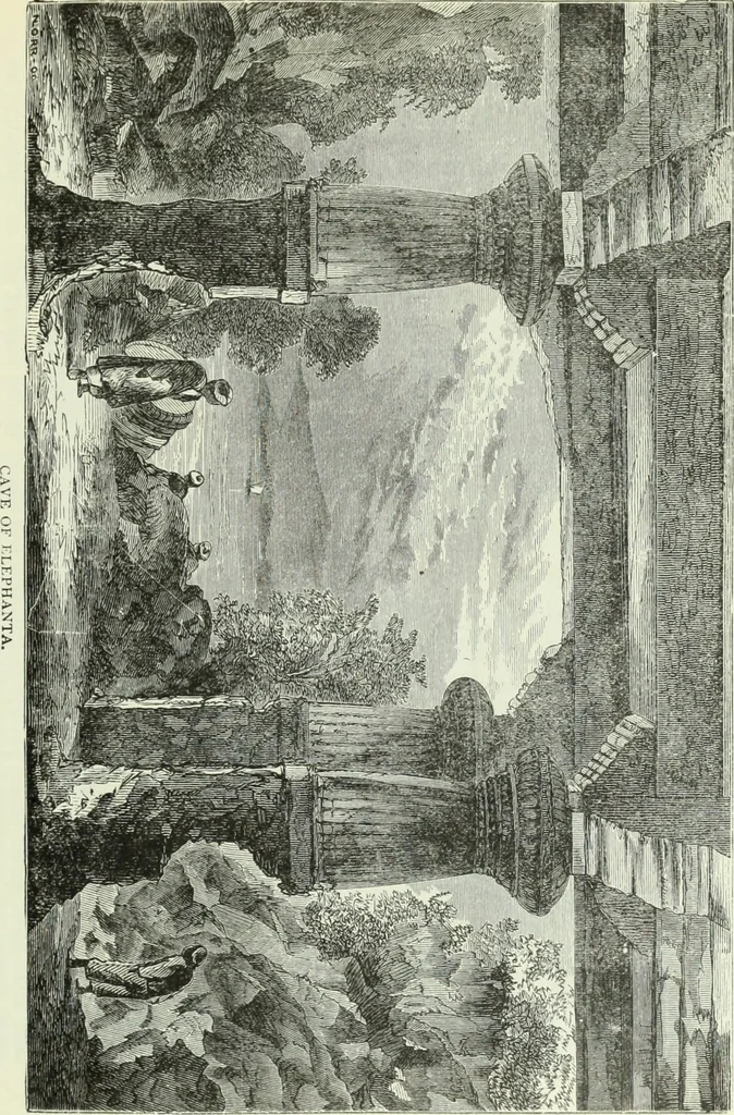 An illustration from Gods and devils of mankind : the whole dark picture strikingly contrasted with the beauty and purity of revealed religion / by Frank S. Dobbins ; assisted by Hon. S. Wells Williams, 1897, leaf 258