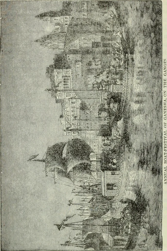 An illustration from Gods and devils of mankind : the whole dark picture strikingly contrasted with the beauty and purity of revealed religion / by Frank S. Dobbins ; assisted by Hon. S. Wells Williams, 1897, leaf 265