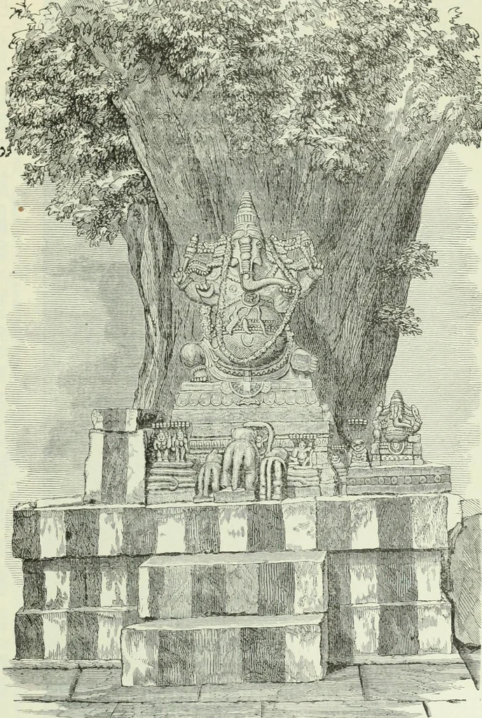 An illustration from Gods and devils of mankind : the whole dark picture strikingly contrasted with the beauty and purity of revealed religion / by Frank S. Dobbins ; assisted by Hon. S. Wells Williams, 1897, leaf 266