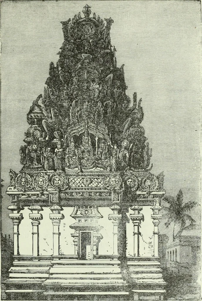An illustration from Gods and devils of mankind : the whole dark picture strikingly contrasted with the beauty and purity of revealed religion / by Frank S. Dobbins ; assisted by Hon. S. Wells Williams, 1897, leaf 272