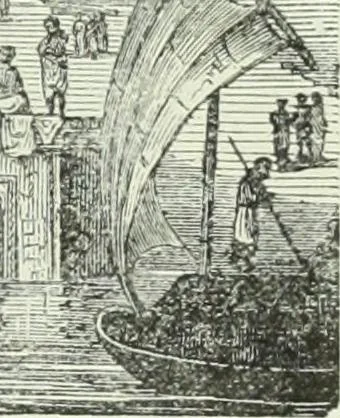 An illustration from Gods and devils of mankind : the whole dark picture strikingly contrasted with the beauty and purity of revealed religion / by Frank S. Dobbins ; assisted by Hon. S. Wells Williams, 1897, leaf 276