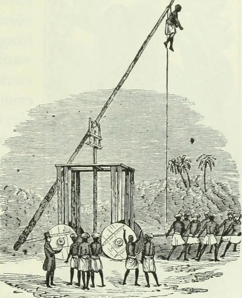 An illustration from Gods and devils of mankind : the whole dark picture strikingly contrasted with the beauty and purity of revealed religion / by Frank S. Dobbins ; assisted by Hon. S. Wells Williams, 1897, leaf 284