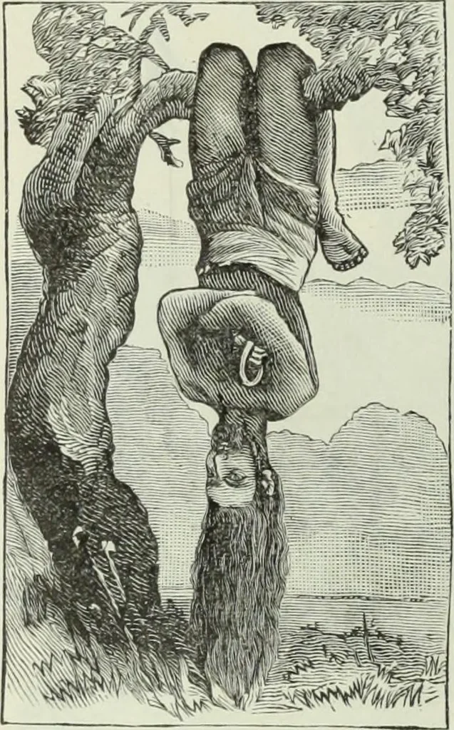 An illustration from Gods and devils of mankind : the whole dark picture strikingly contrasted with the beauty and purity of revealed religion / by Frank S. Dobbins ; assisted by Hon. S. Wells Williams, 1897, leaf 285