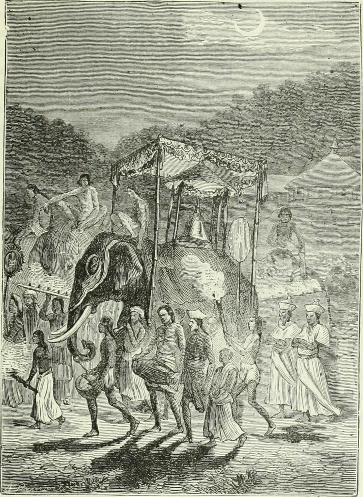 An illustration from Gods and devils of mankind : the whole dark picture strikingly contrasted with the beauty and purity of revealed religion / by Frank S. Dobbins ; assisted by Hon. S. Wells Williams, 1897, leaf 290