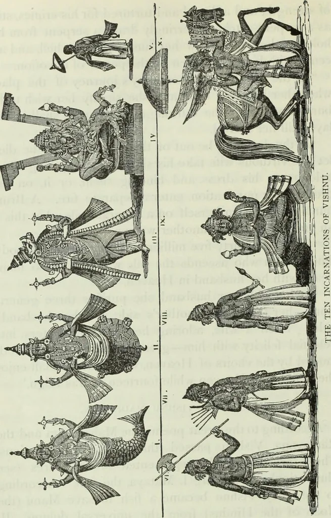 An illustration from Gods and devils of mankind : the whole dark picture strikingly contrasted with the beauty and purity of revealed religion / by Frank S. Dobbins ; assisted by Hon. S. Wells Williams, 1897, leaf 301