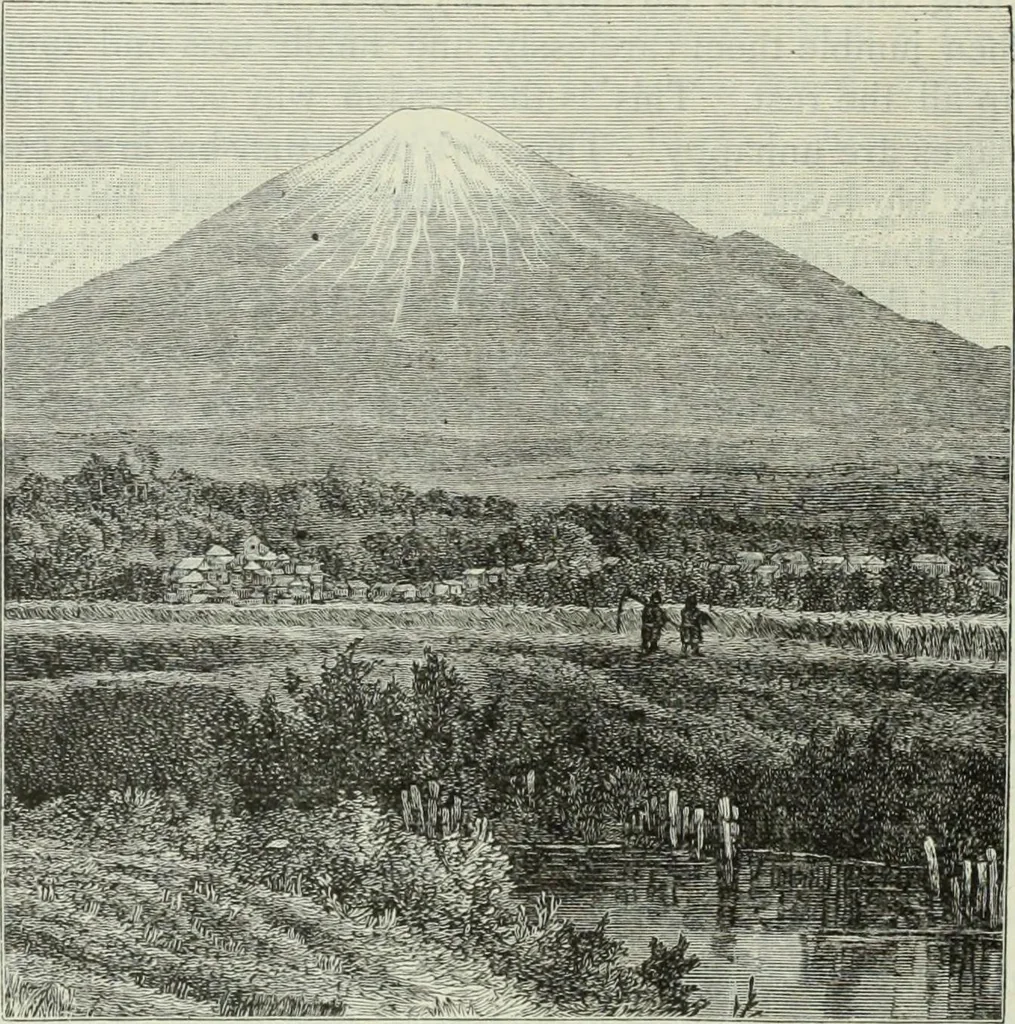 An illustration from Gods and devils of mankind : the whole dark picture strikingly contrasted with the beauty and purity of revealed religion / by Frank S. Dobbins ; assisted by Hon. S. Wells Williams, 1897, leaf 331
