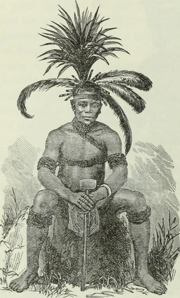 An illustration from Gods and devils of mankind : the whole dark picture strikingly contrasted with the beauty and purity of revealed religion / by Frank S. Dobbins ; assisted by Hon. S. Wells Williams, 1897, leaf 353